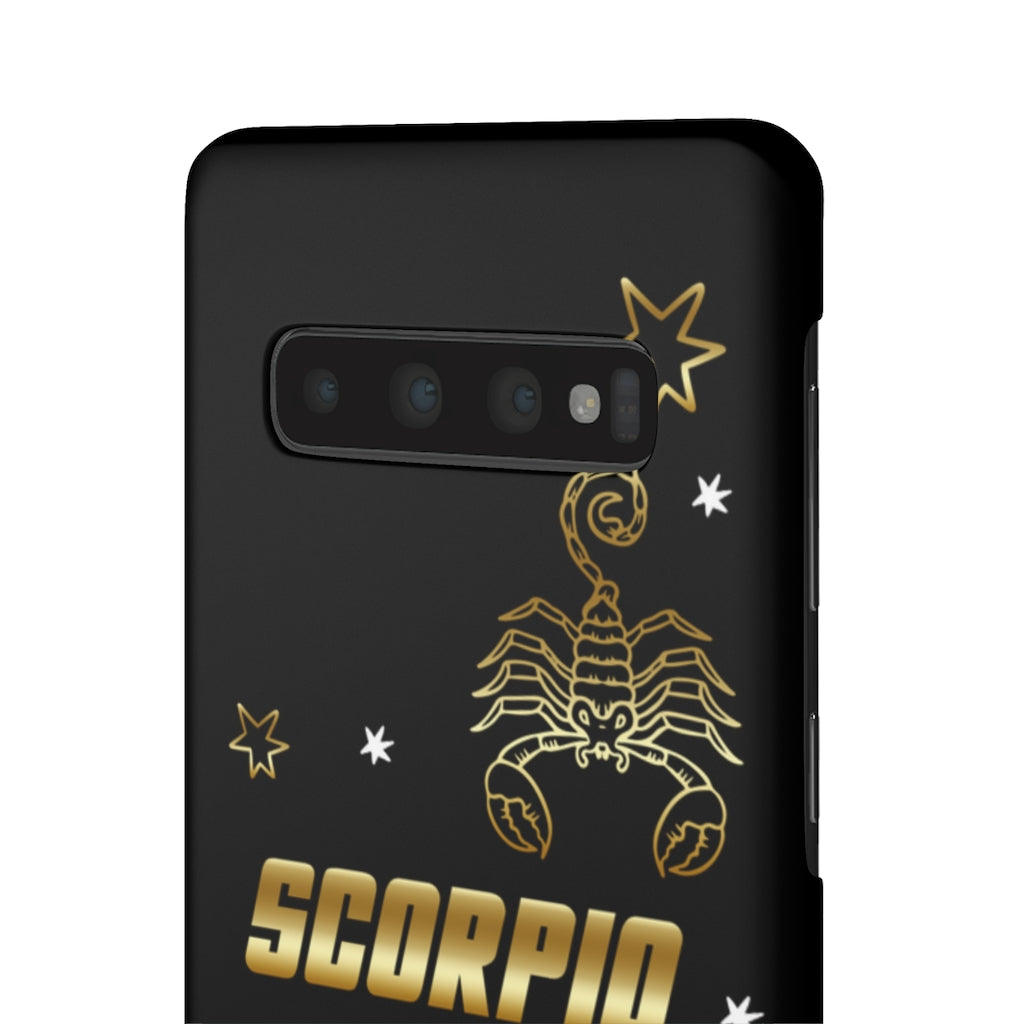 Scorpio Zodiac Report Card IPhone Cases