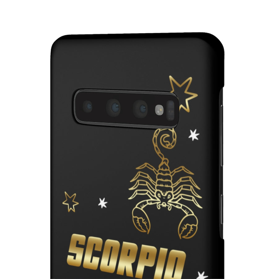 Scorpio Zodiac Report Card IPhone Cases