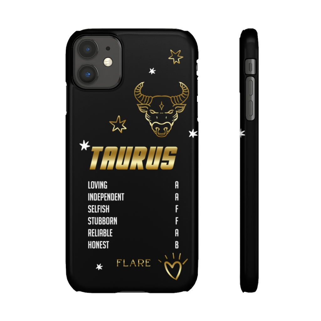 Taurus Zodiac Report Card IPhone Cases