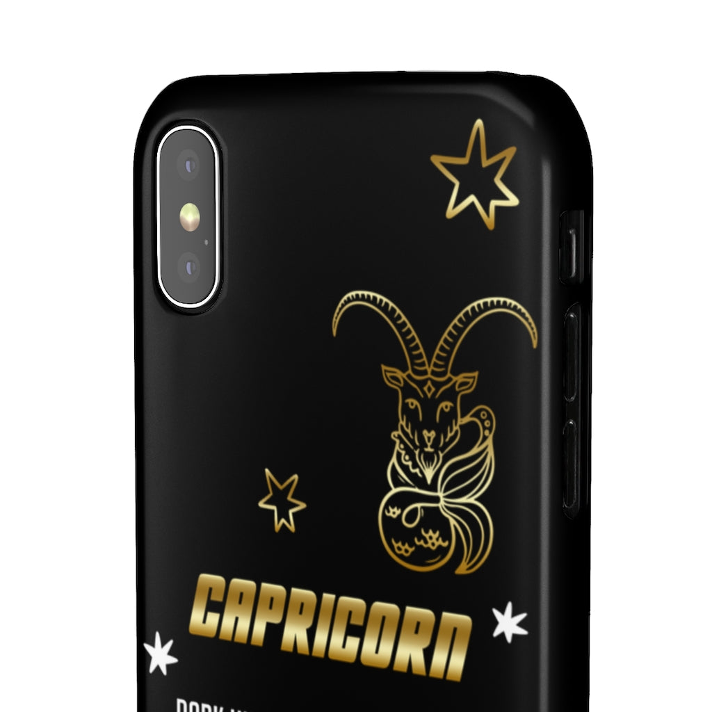 Capricorn Zodiac Report Card IPhone Cases