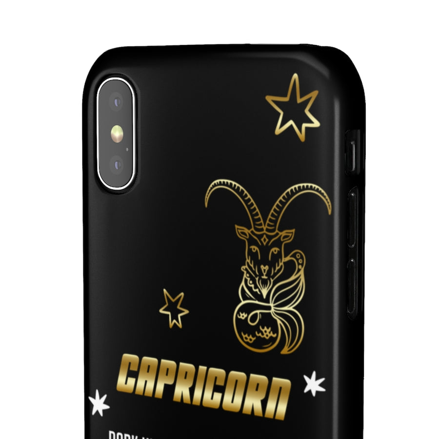 Capricorn Zodiac Report Card IPhone Cases