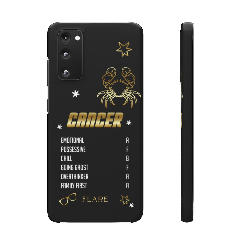 Cancer Zodiac Report Card Cases