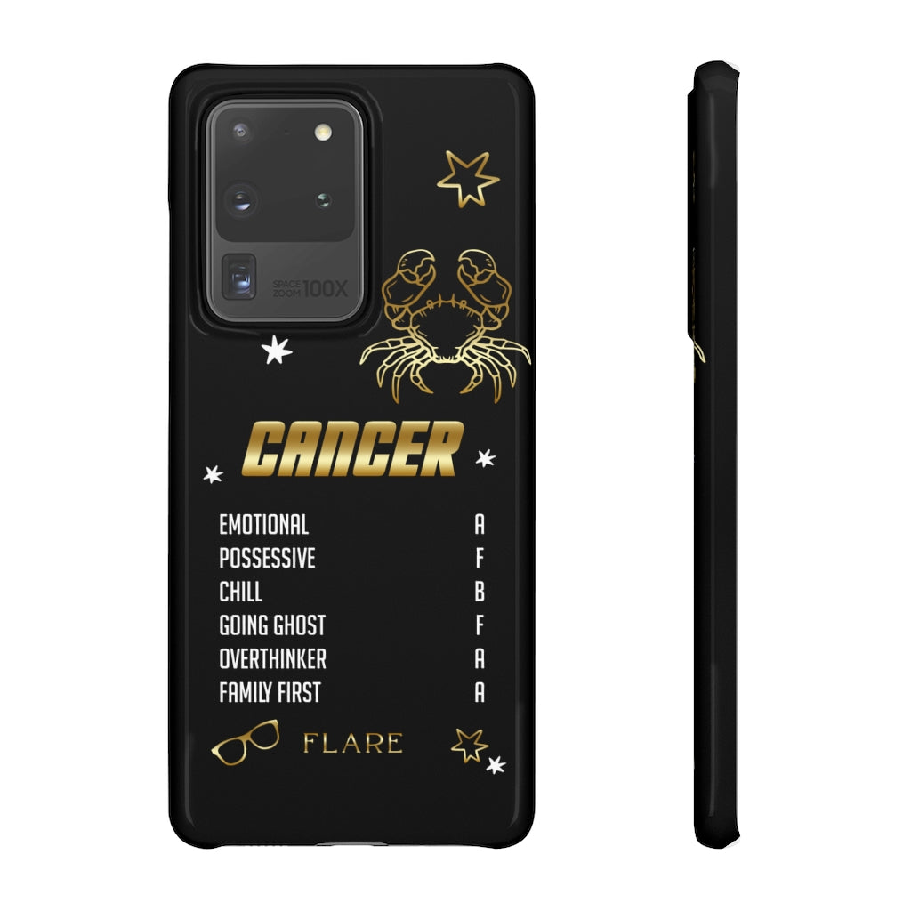 Cancer Zodiac Report Card Cases