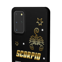 Scorpio Zodiac Report Card IPhone Cases