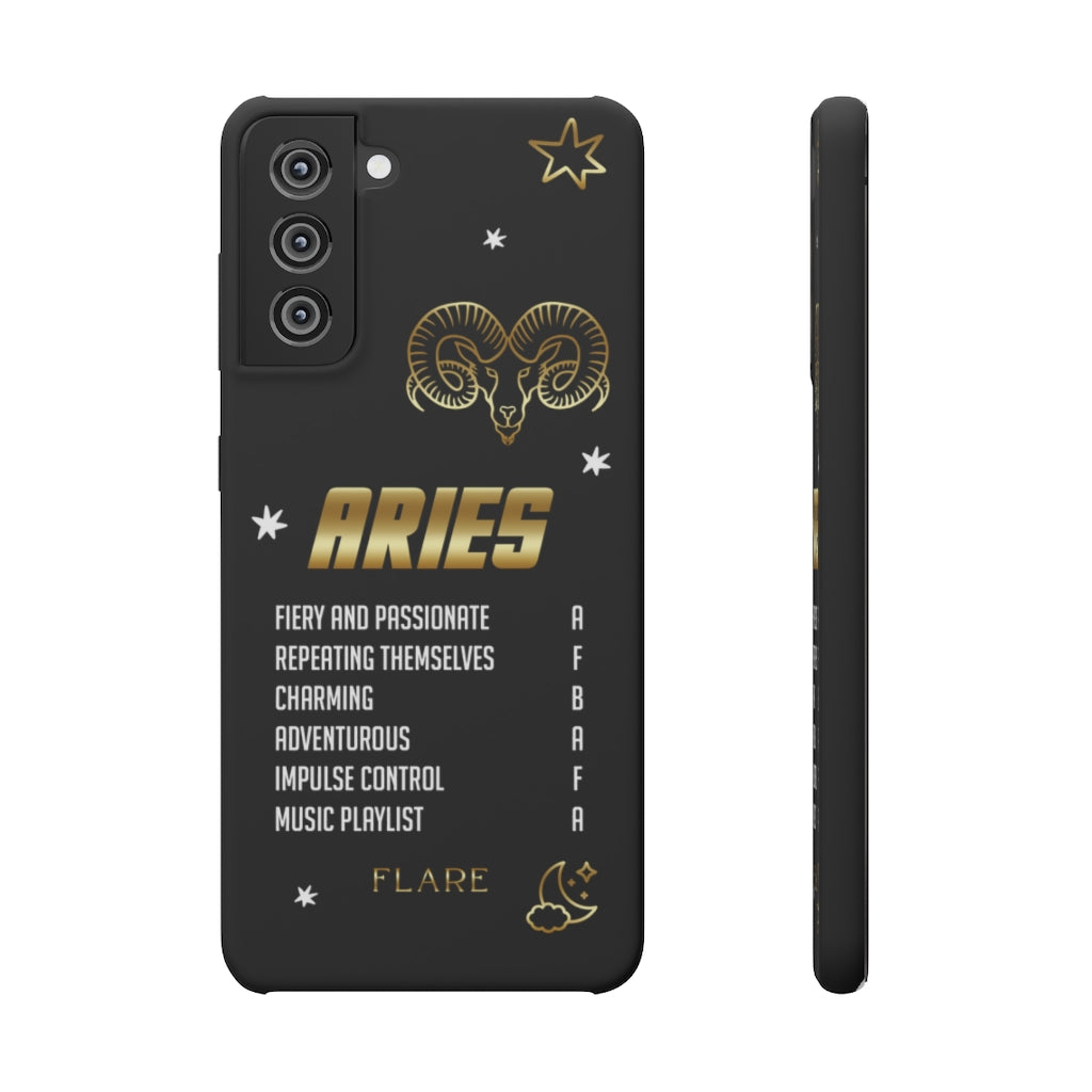 Aries Report Card Iphone Case