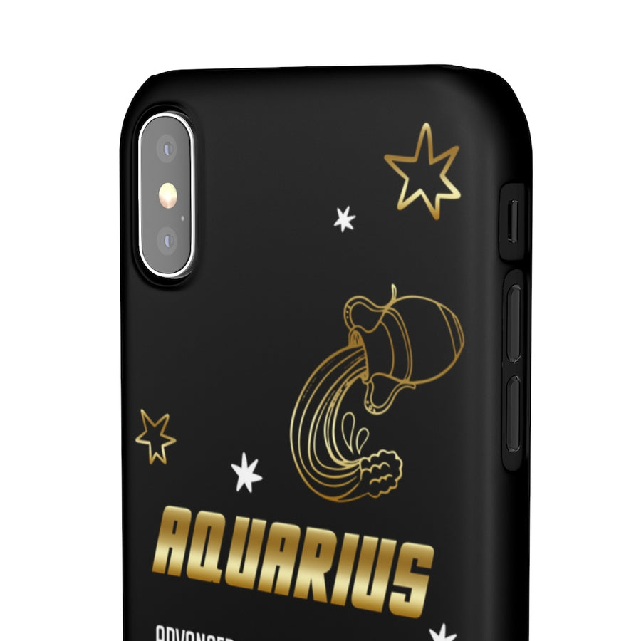 Aquarius Zodiac Report Card IPhone Cases