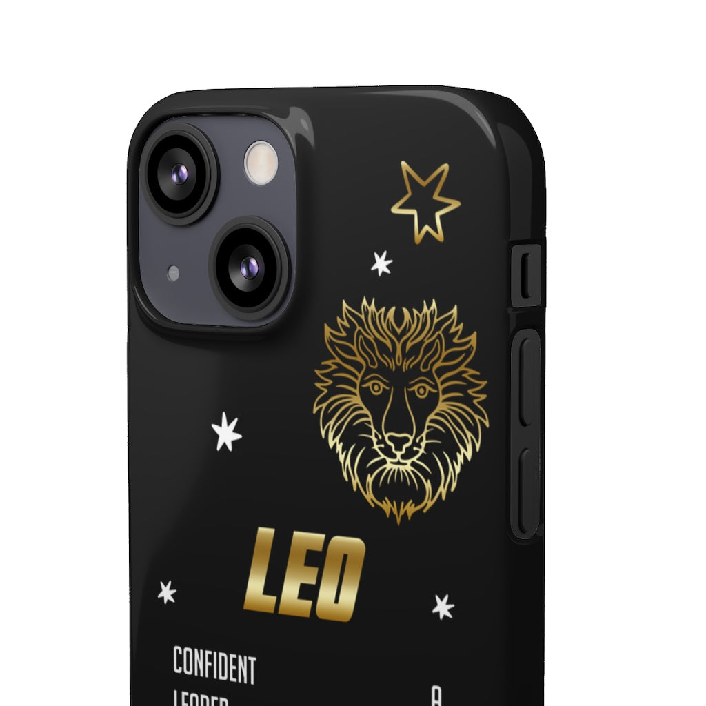 Leo Zodiac Report Card IPhone Cases
