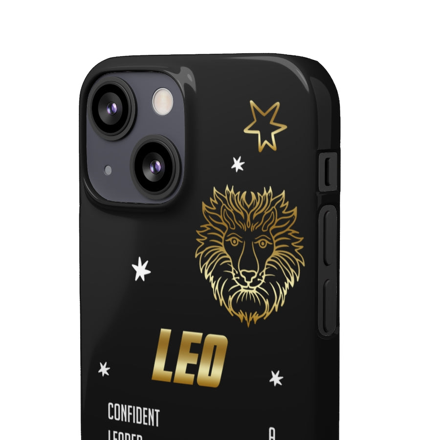Leo Zodiac Report Card IPhone Cases