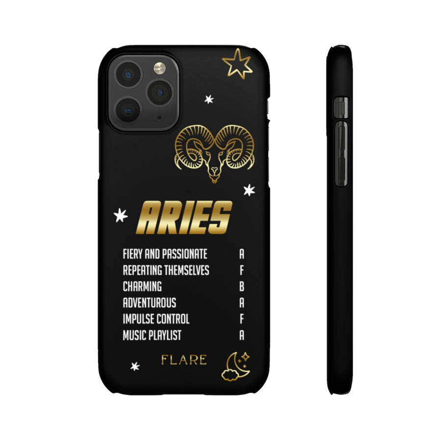 Aries Report Card Iphone Case