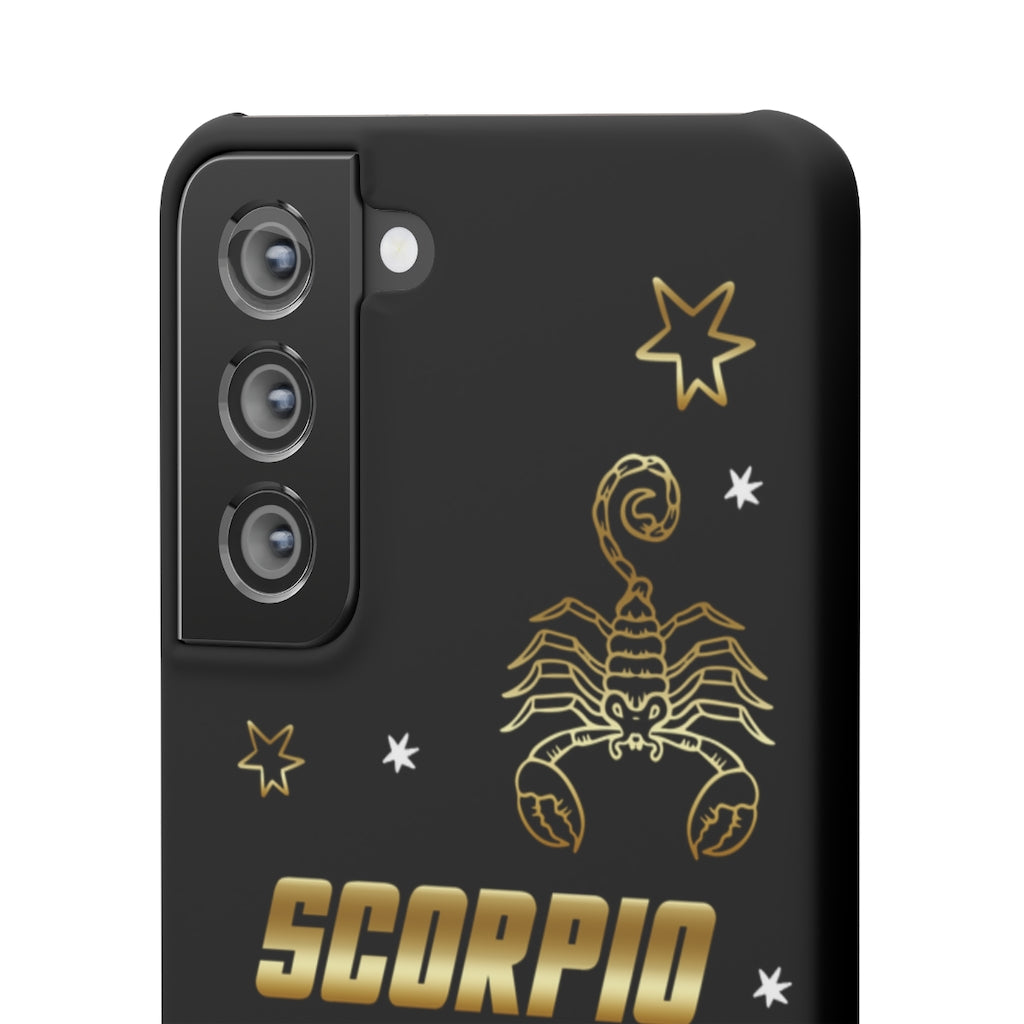 Scorpio Zodiac Report Card IPhone Cases