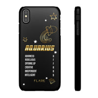 Aquarius Zodiac Report Card IPhone Cases
