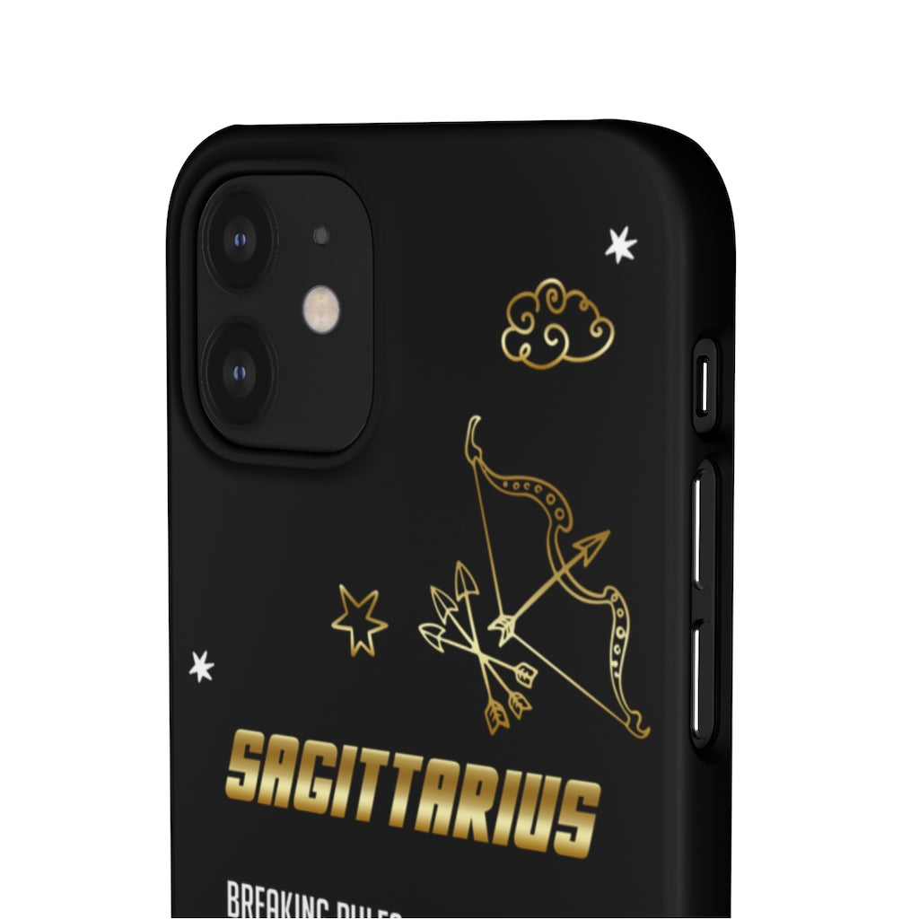 Sagittarius Zodiac Report Card IPhone Cases