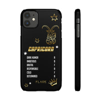 Capricorn Zodiac Report Card IPhone Cases