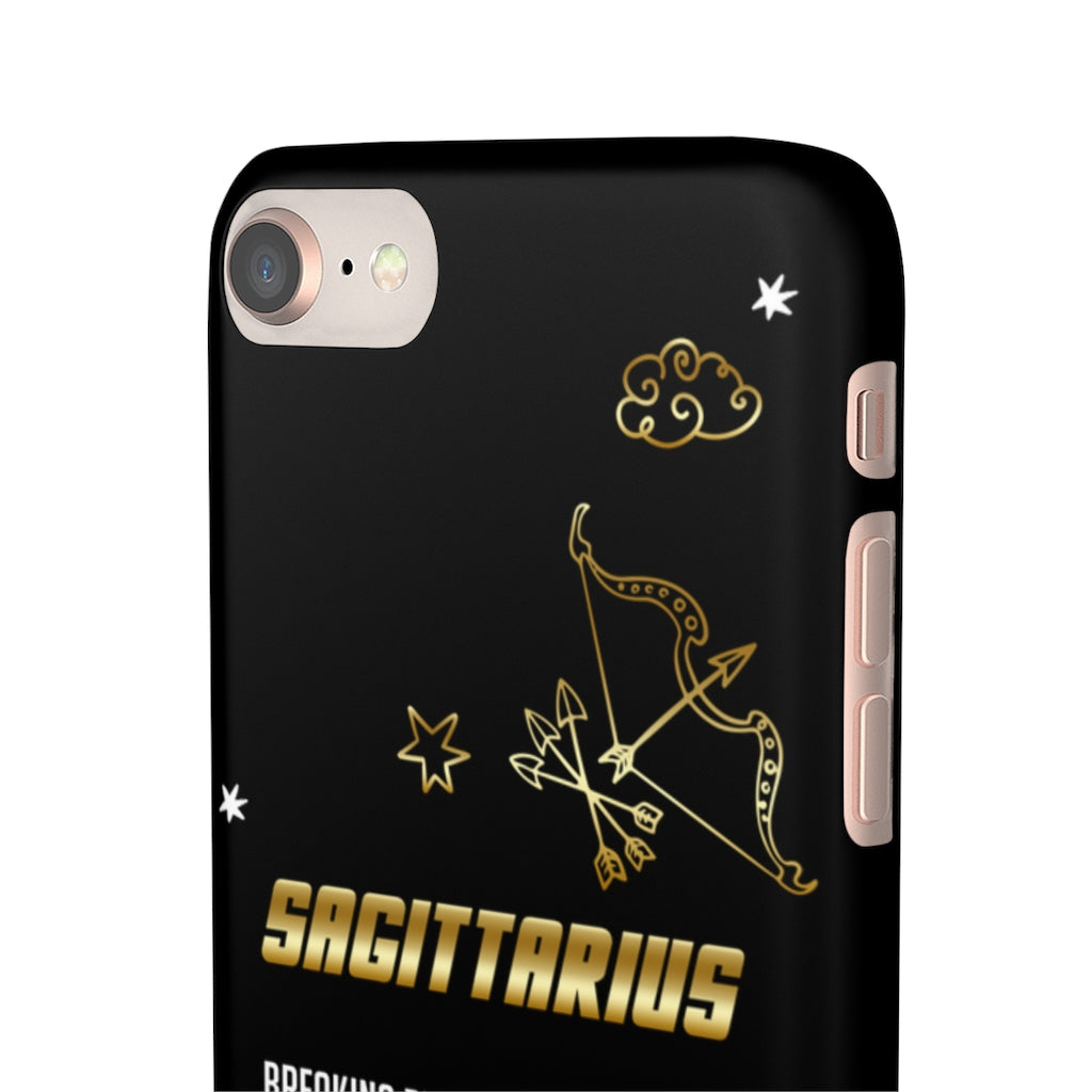 Sagittarius Zodiac Report Card IPhone Cases