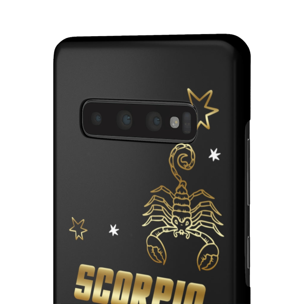 Scorpio Zodiac Report Card IPhone Cases