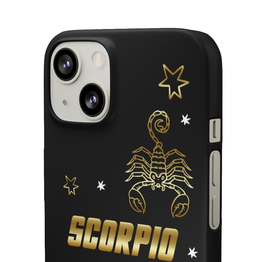 Scorpio Zodiac Report Card IPhone Cases
