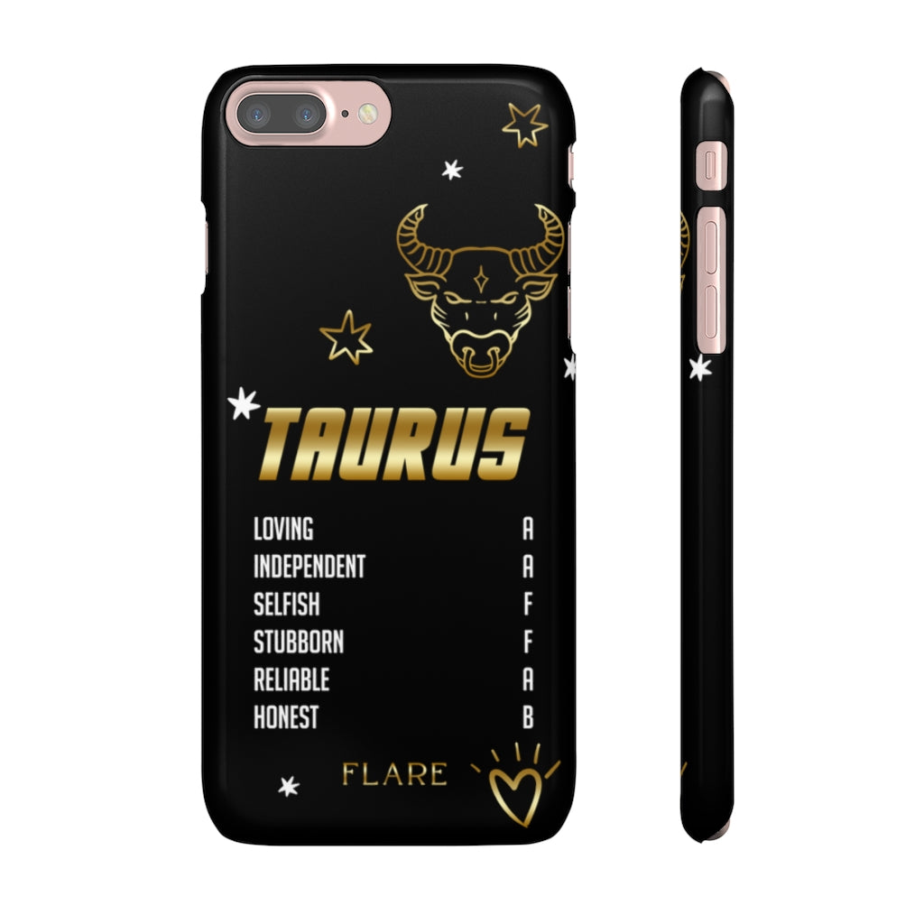 Taurus Zodiac Report Card IPhone Cases