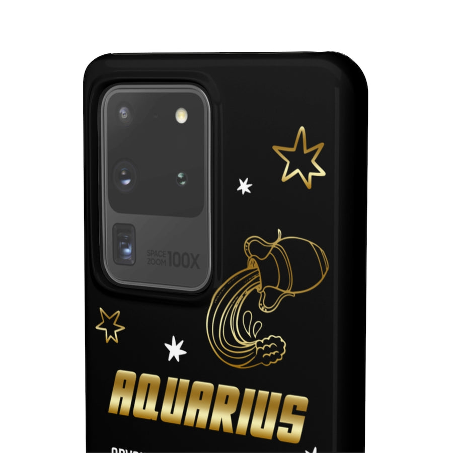 Aquarius Zodiac Report Card IPhone Cases