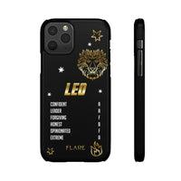 Leo Zodiac Report Card IPhone Cases