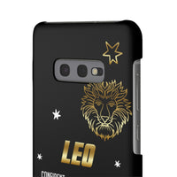 Leo Zodiac Report Card IPhone Cases