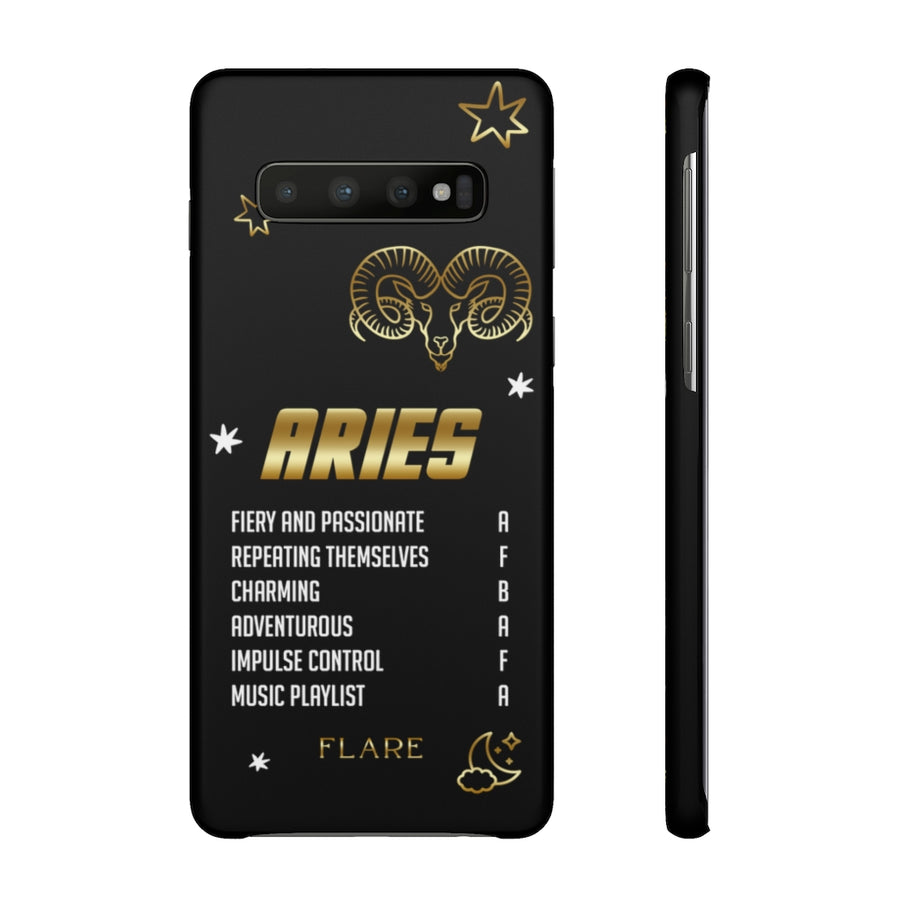 Aries Report Card Iphone Case