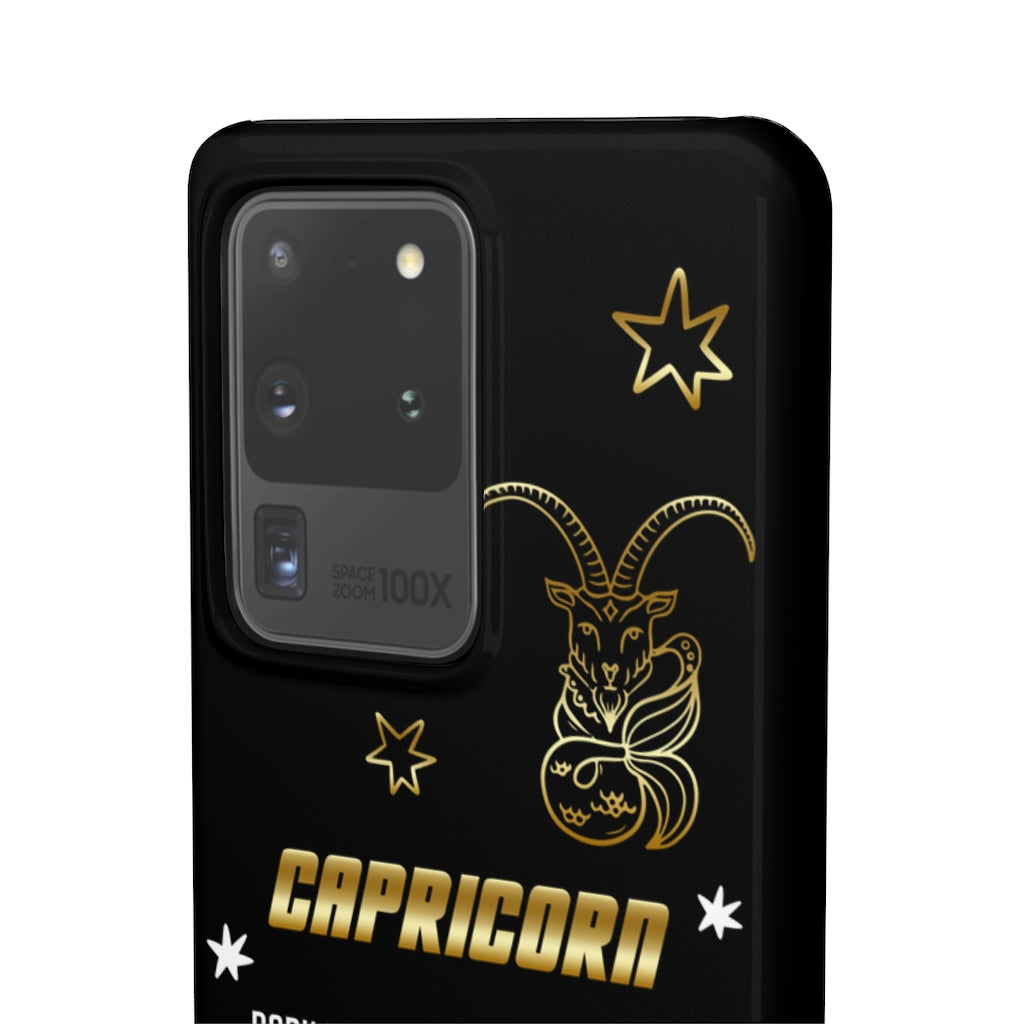 Capricorn Zodiac Report Card IPhone Cases
