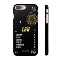 Leo Zodiac Report Card IPhone Cases