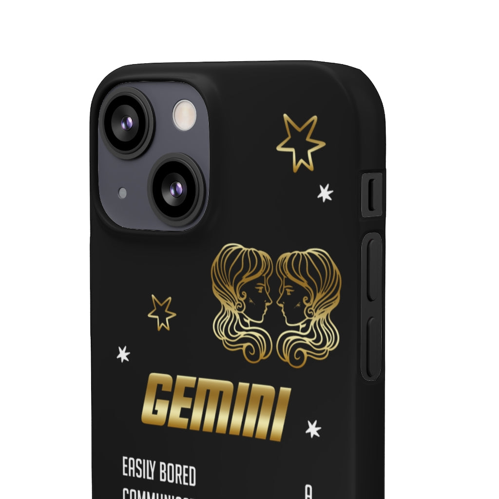 Gemini Zodiac Report Card IPhone Cases
