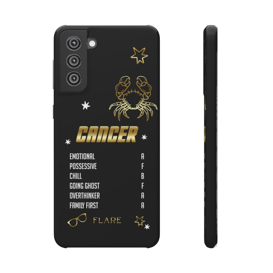 Cancer Zodiac Report Card Cases