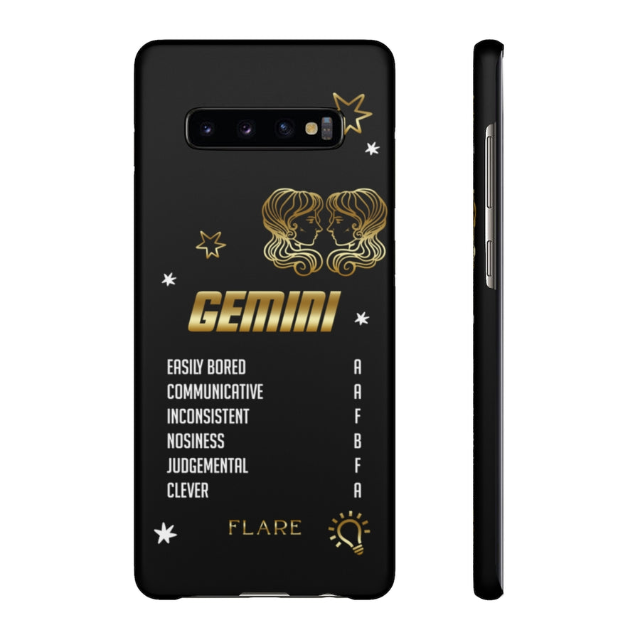 Gemini Zodiac Report Card IPhone Cases