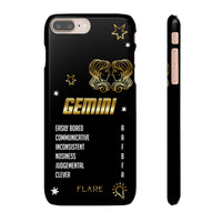 Gemini Zodiac Report Card IPhone Cases