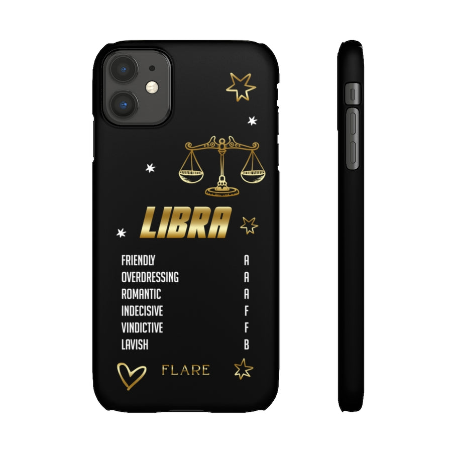 Libra Zodiac Report Card IPhone Cases