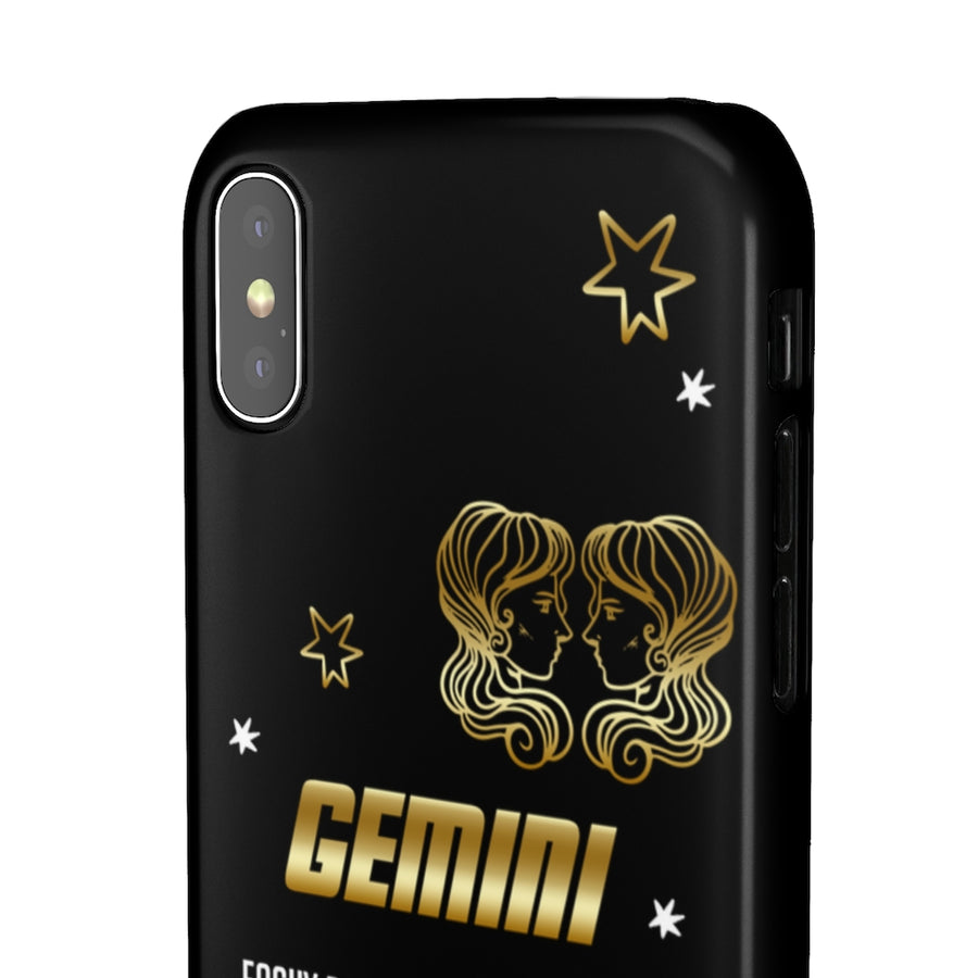 Gemini Zodiac Report Card IPhone Cases