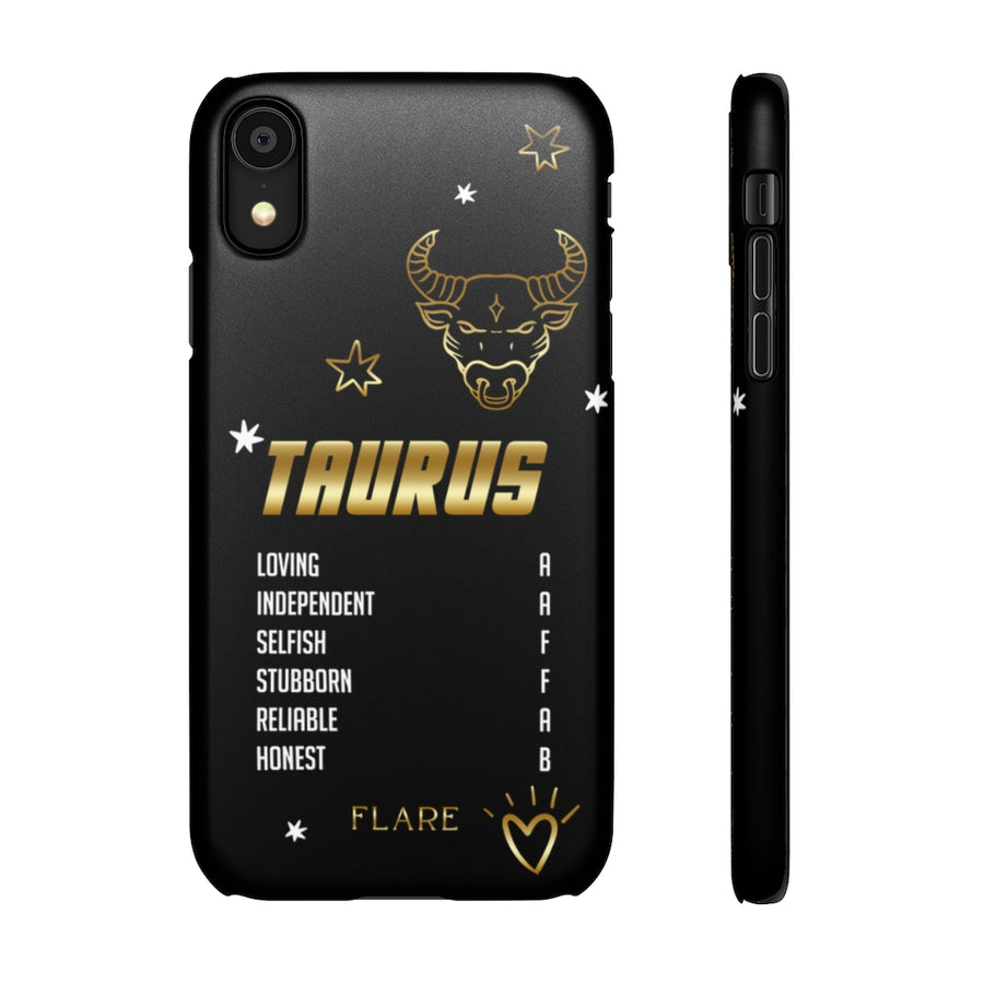 Taurus Zodiac Report Card IPhone Cases
