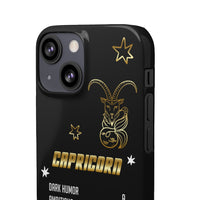 Capricorn Zodiac Report Card IPhone Cases