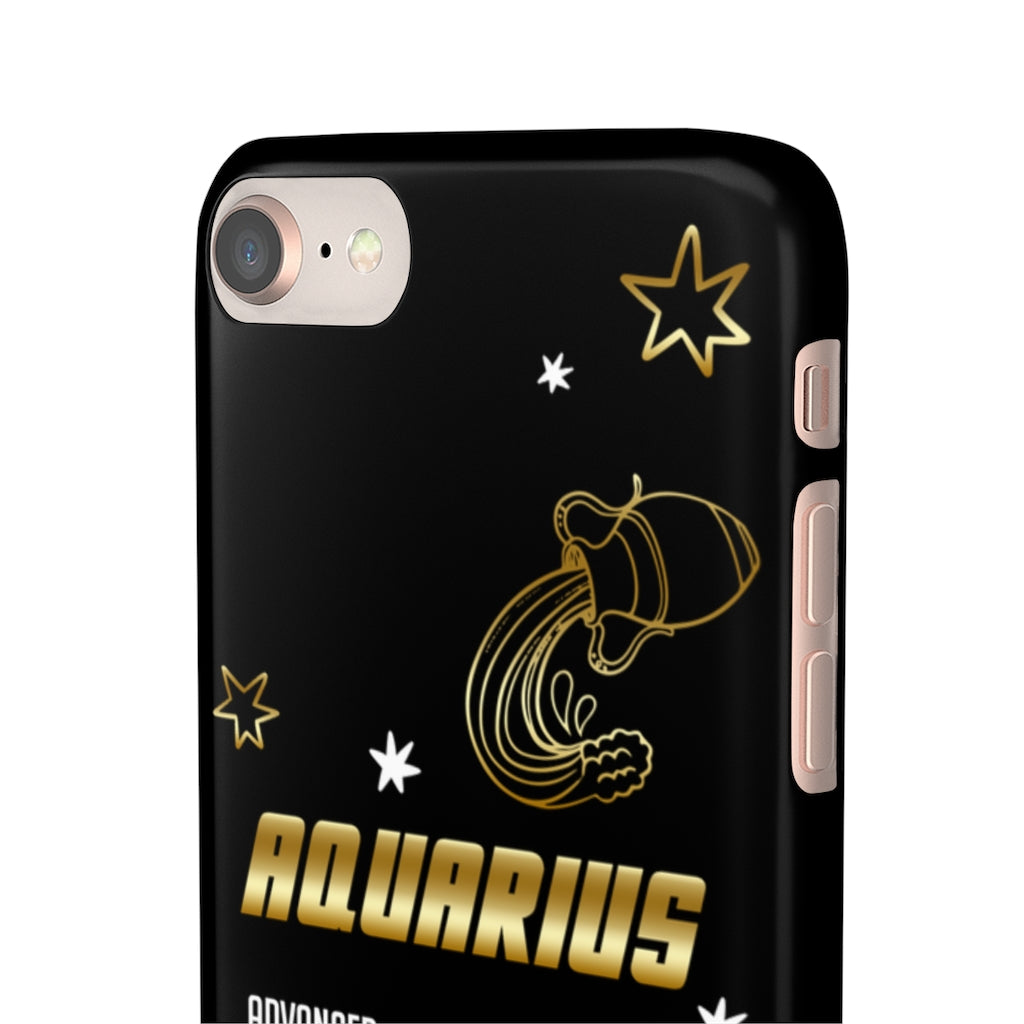 Aquarius Zodiac Report Card IPhone Cases