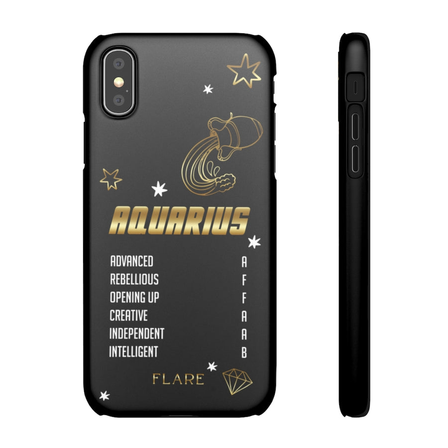 Aquarius Zodiac Report Card IPhone Cases