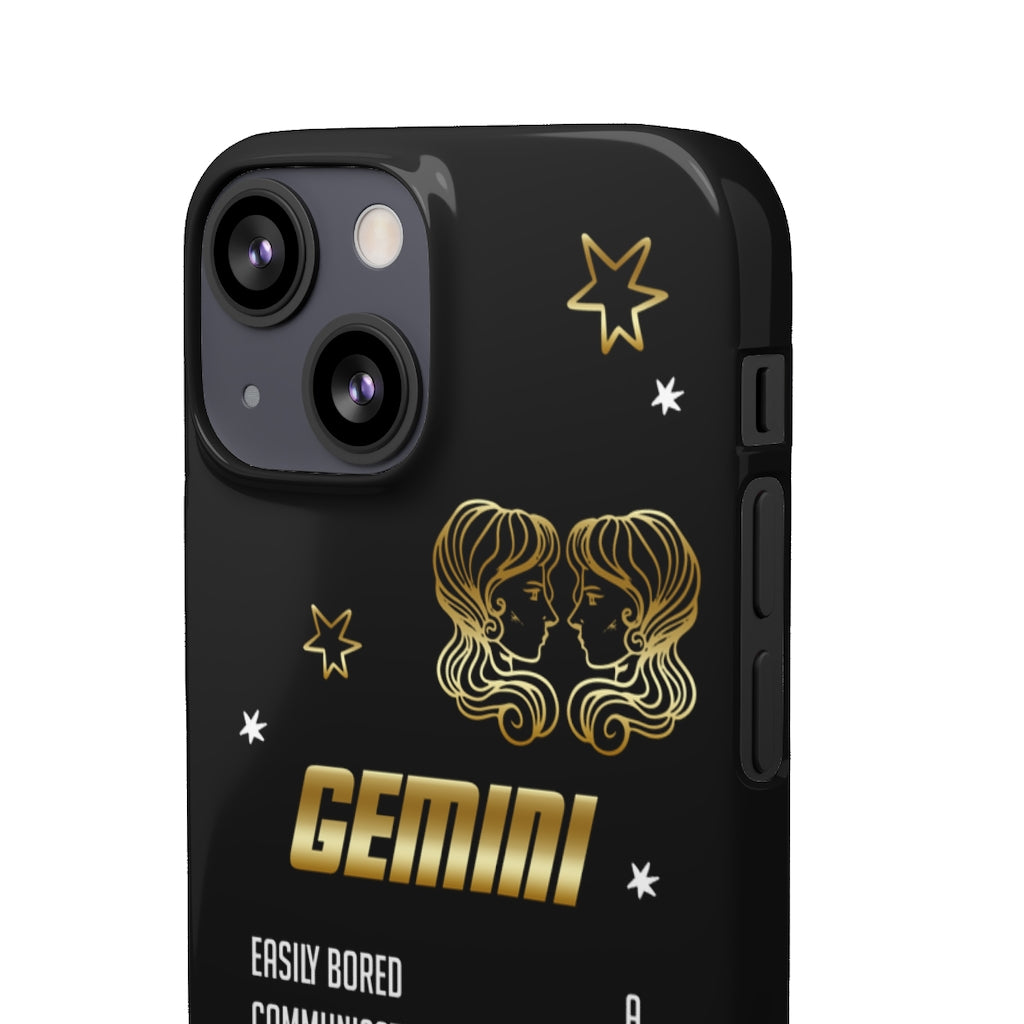 Gemini Zodiac Report Card IPhone Cases