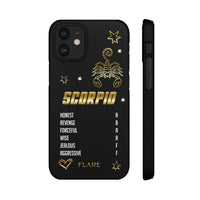 Scorpio Zodiac Report Card IPhone Cases