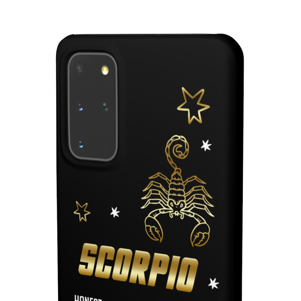 Scorpio Zodiac Report Card IPhone Cases