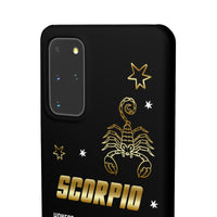 Scorpio Zodiac Report Card IPhone Cases