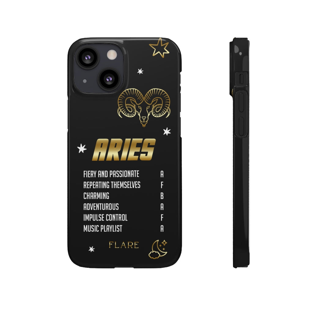 Aries Report Card Iphone Case