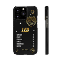 Leo Zodiac Report Card IPhone Cases