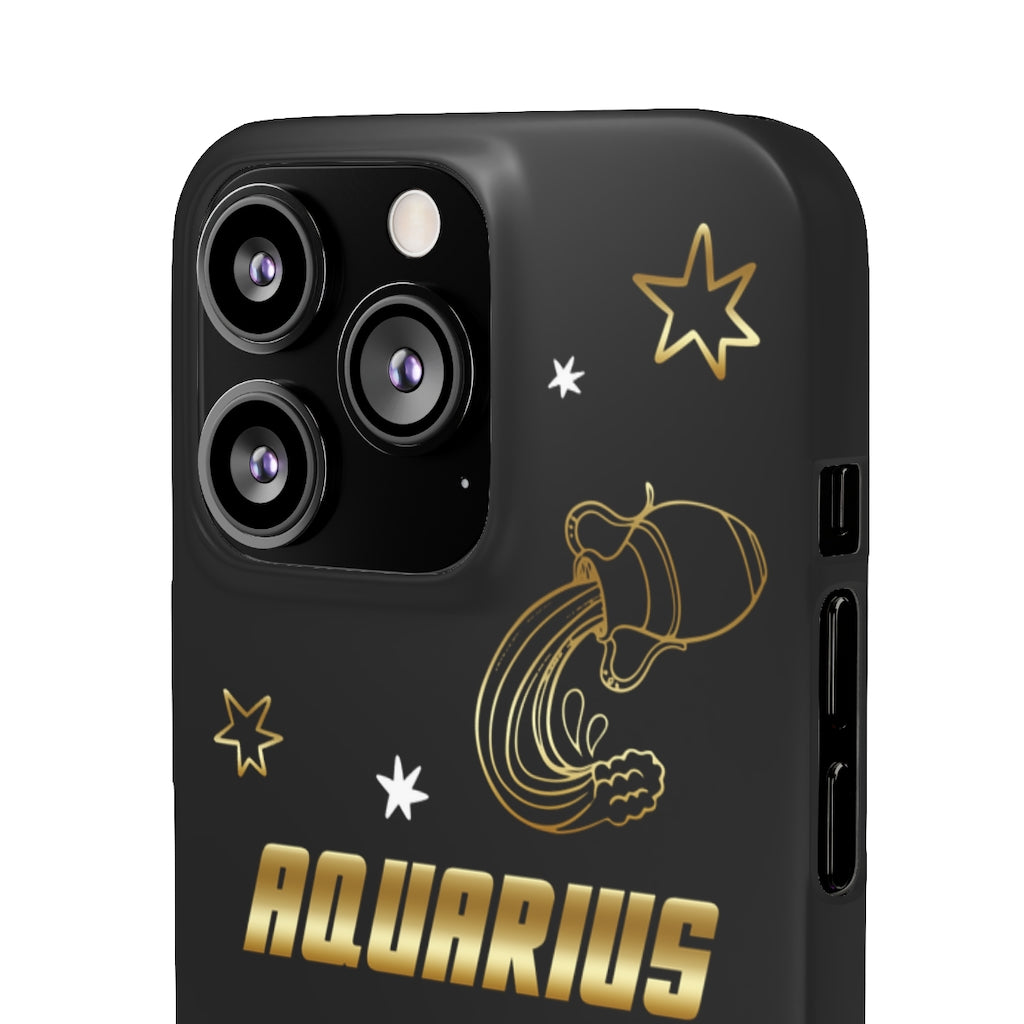 Aquarius Zodiac Report Card IPhone Cases