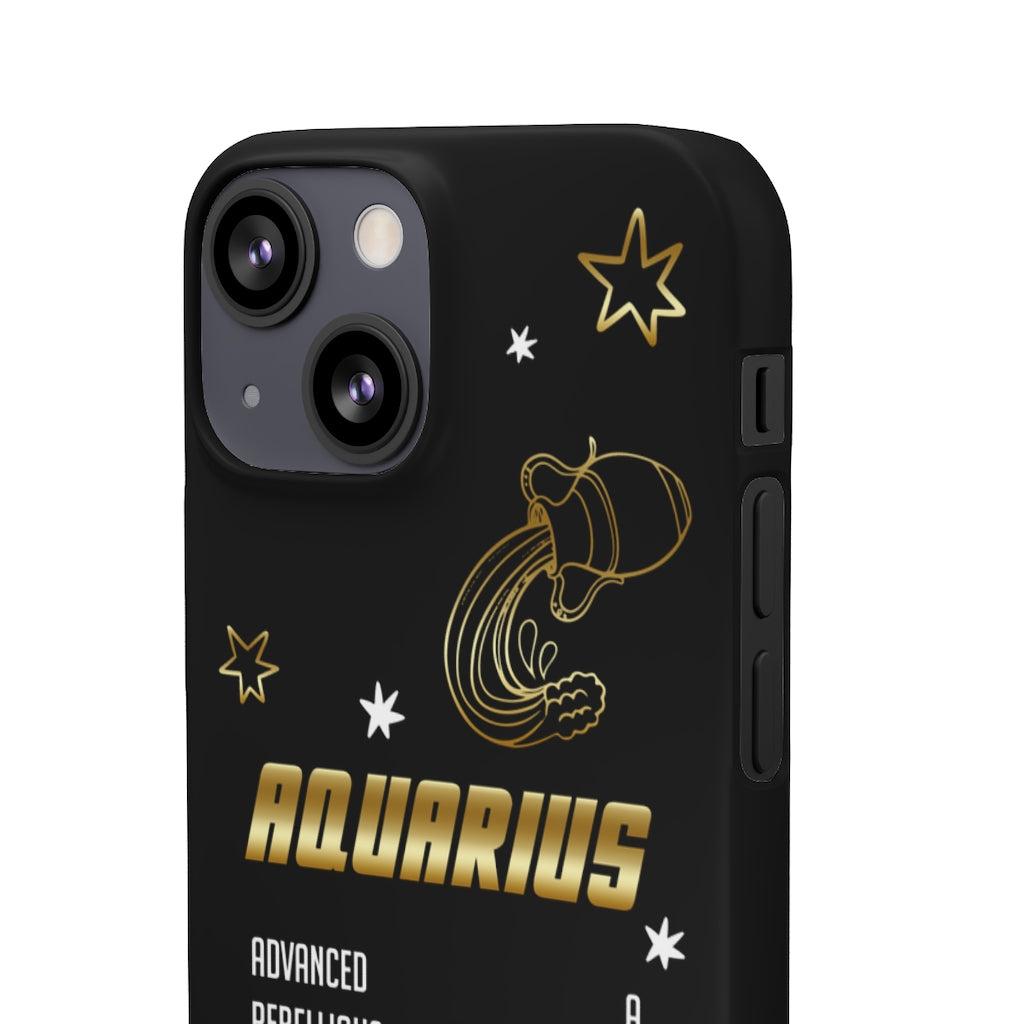 Aquarius Zodiac Report Card IPhone Cases