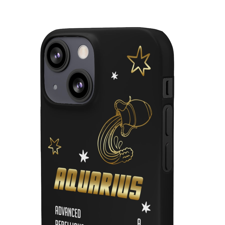 Aquarius Zodiac Report Card IPhone Cases