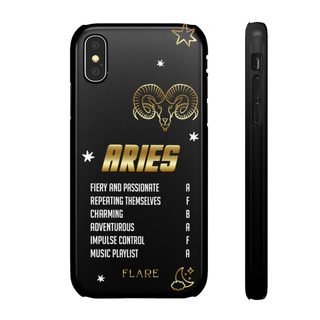 Aries Report Card Iphone Case