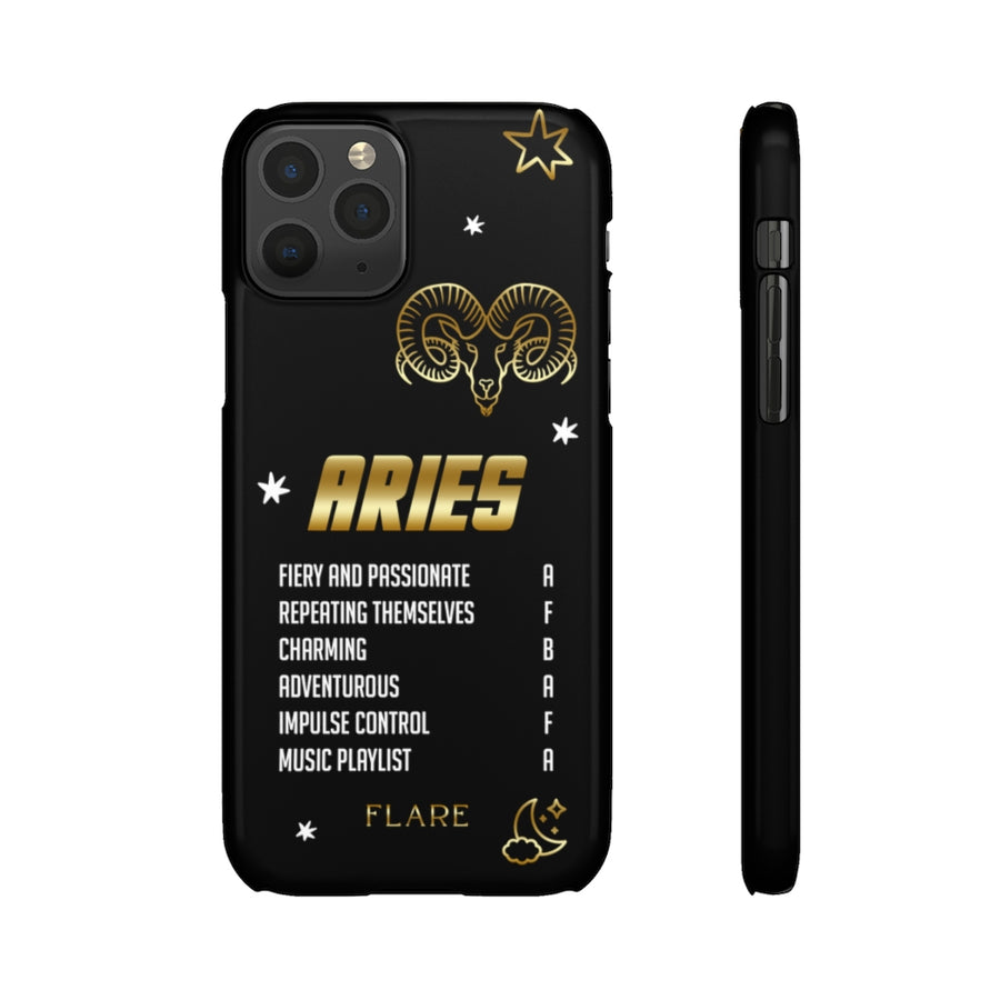 Aries Report Card Iphone Case