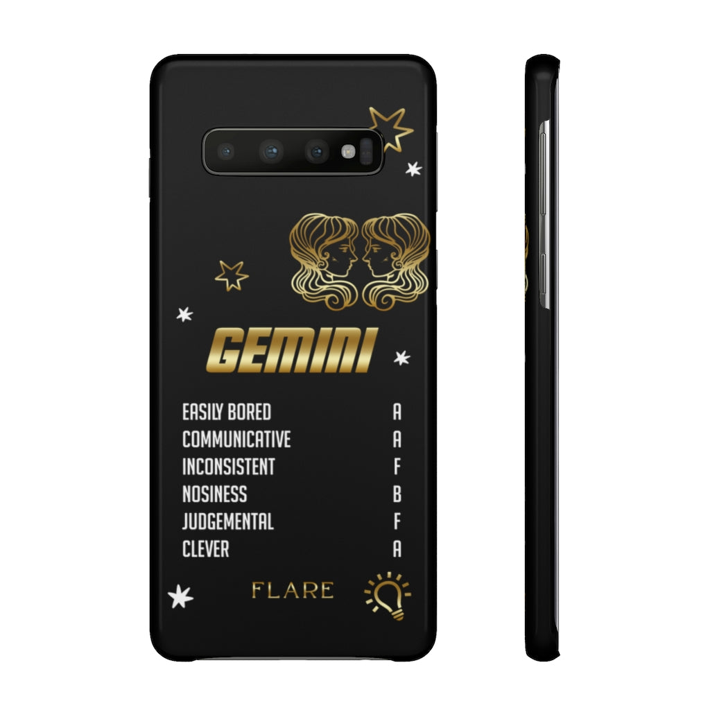 Gemini Zodiac Report Card IPhone Cases