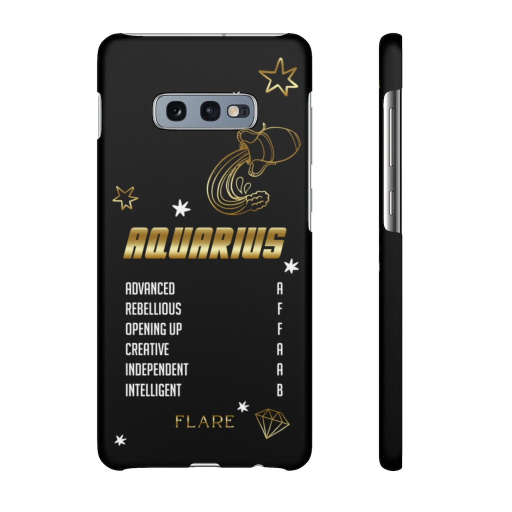 Aquarius Zodiac Report Card IPhone Cases
